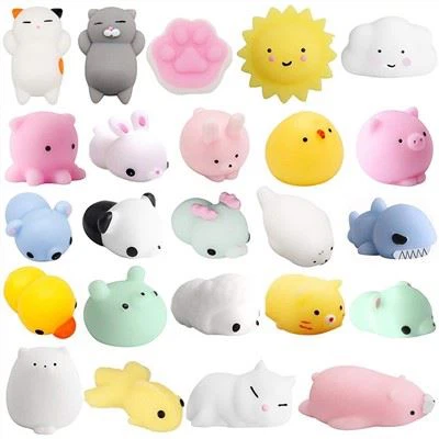 Juguete Squishy Mochi para apretar animales en 3D